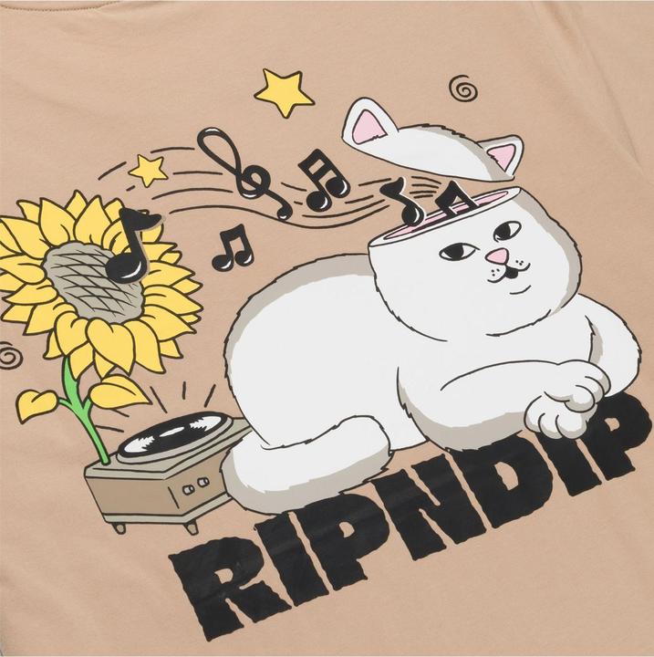 Actual product image RipnDip No Music No Life T-Shirt (XL)