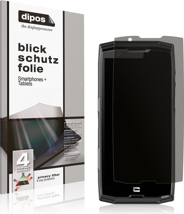 Actual product image Dipos Screen Protector 4-Way Privacy (1 Piece, Crosscall CORE-M5)