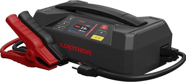 Lokithor Starterbatterie mit Ladefunktion TC4250 LiFePO4 4250A (3000 A, 7000 mAh)