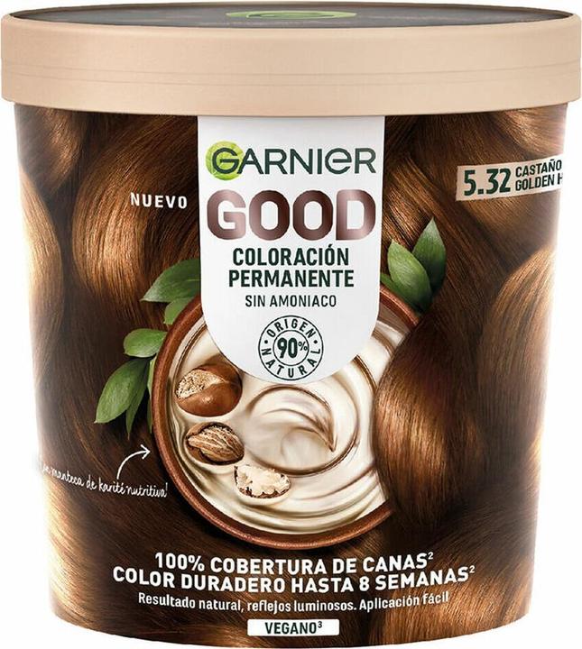 Produktbild Garnier GOOD Dauerhafte Haarfarbe 532 Kastanie 217ml (Kastanie)