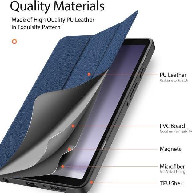 Produktbild Dux Ducis Domo Series Leder Bookcover Hülle (Galaxy Tab A9)
