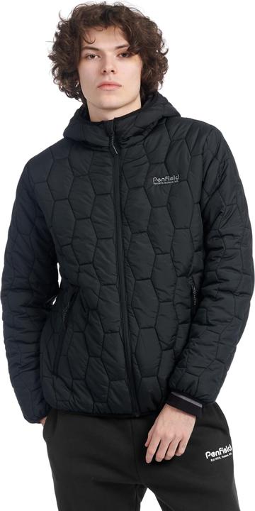 Actual product image Penfield zippedped jacket hudson script hexagonal quilt (XL)