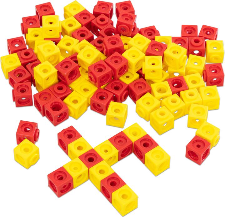 Image du produit Dick-System Cubes à emboîter, système Dick, 100 pièces