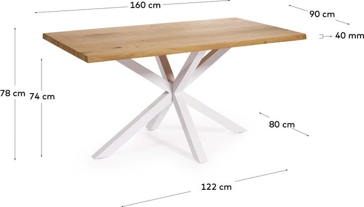 Actual product image Kave Home Argo (90 x 160 cm)