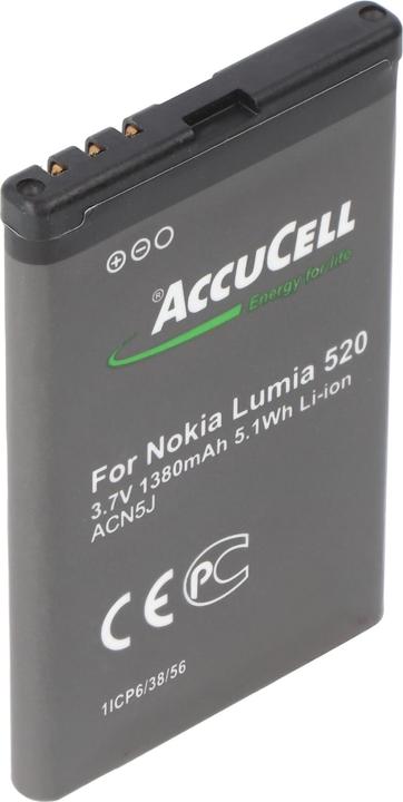 Actual product image Nokia Akku Lumia 520 Akku BL-5J
