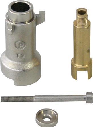 Actual product image Pettinaroli Stem extension suitable for 3/4" ball valve series 50 as well as 22mm P100 press ball
