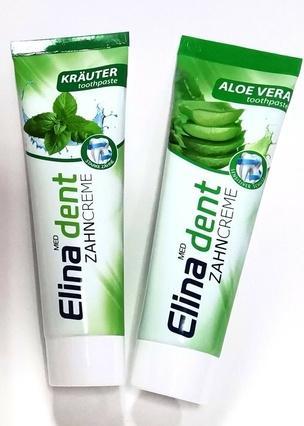 Image du produit Elina med Sensitive Toothpaste with Fluoride or Fluoride-Free 100ml (100 ml)