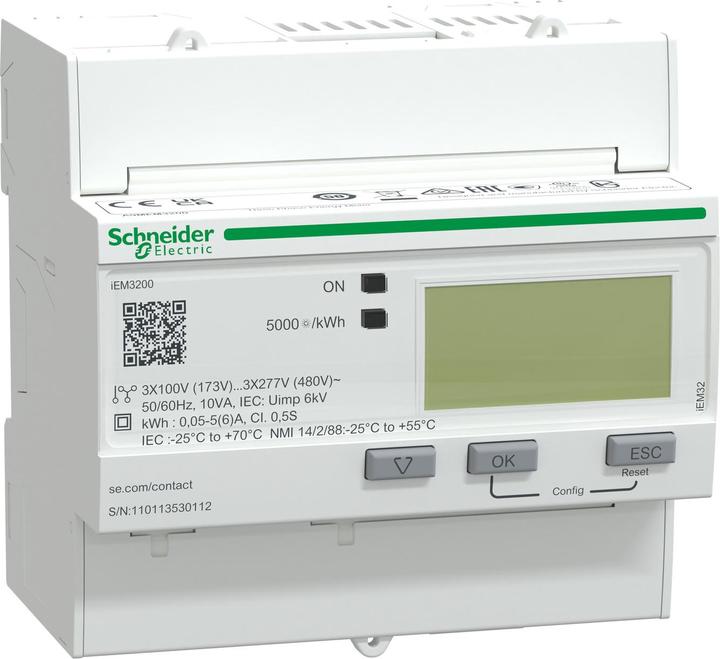 Image du produit Schneider Electric iEM3200 Compteur d'énergie CT