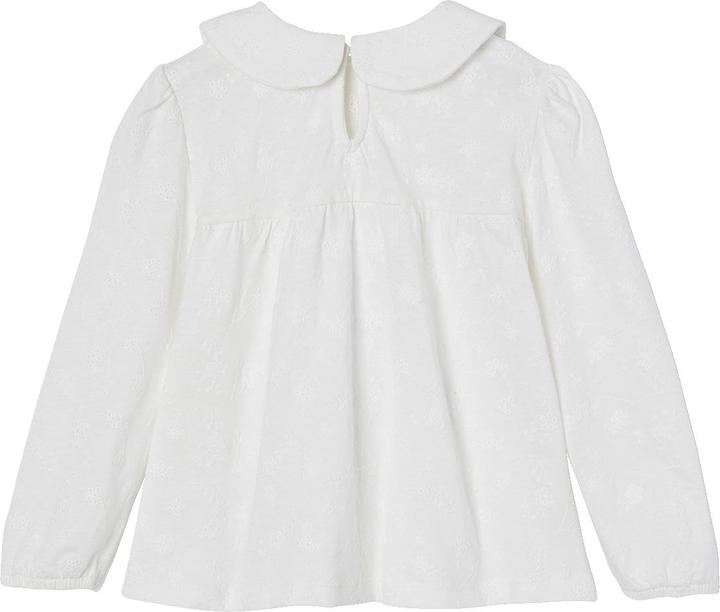Actual product image Vertbaudet Girls' blouse shirt with eyelet embroidery (140)