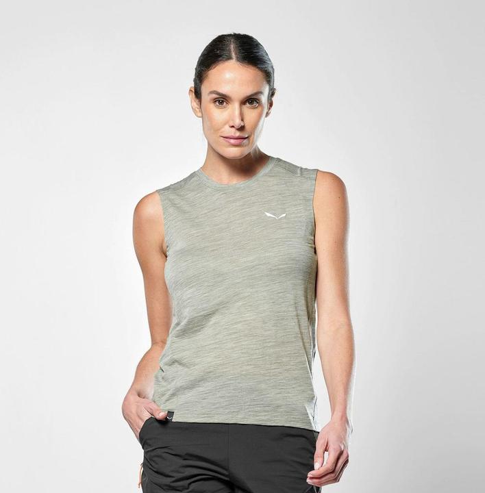 Actual product image Salewa Eagle Minilogo Merino Tank Top Da (42, 48)