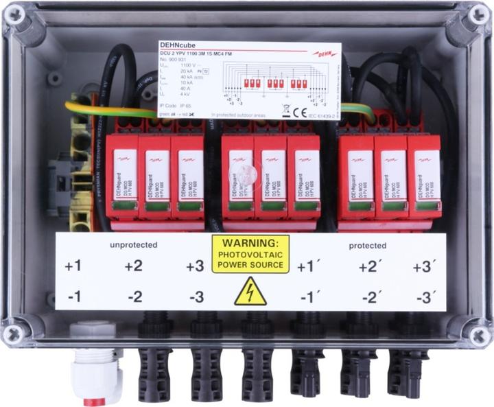 Dehn GAK Typ 2 im Gehäuse IP65