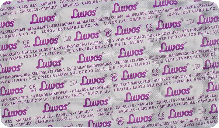 Nutritional values and ingredients Luvos Healing Earth (40 Piece, Capsules, 56 g)