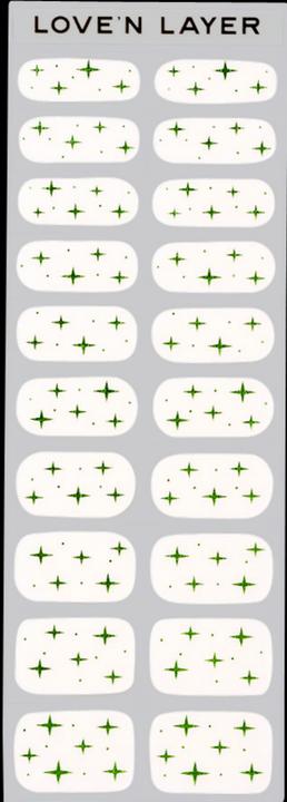 Produktbild Love'n Layer - Starburst Emerald Green (Nagelkleber, Starburst Emerald Green)