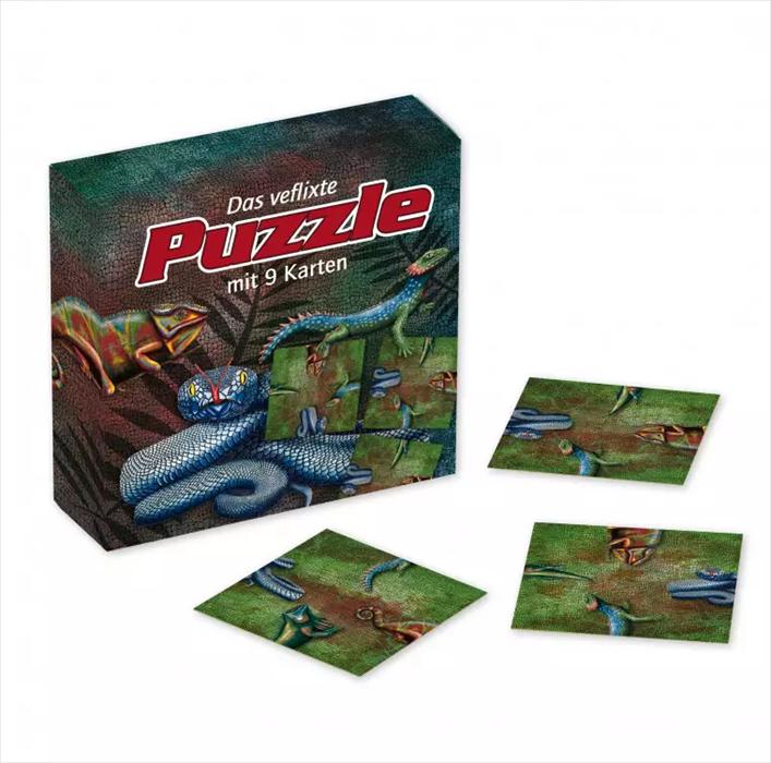 Actual product image Lutz Mauder Darned puzzles, reptiles
