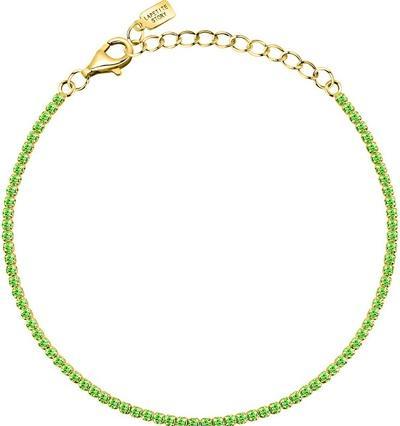 La Petite Story - Gold-plated tennis bracelet with zircons Silver LPS05AWV63