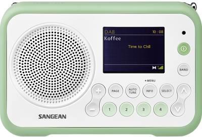 Image du produit Sangean DPR-76 Radio de poche DAB+ FM rechargeable Blanc (DAB+ DAB)