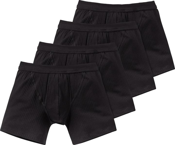 Schiesser Boxershort Casual Bequem sitzend (L, 4er Pack)