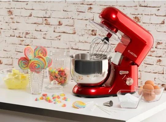 Actual product image Klarstein Bella Rossa Food Processor1200 Watt, 5 Litre, Red
