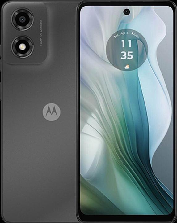 Motorola Moto E14 (64 GB, Graphite gray, 6.56", Dual SIM, 13 Mpx, 4G)