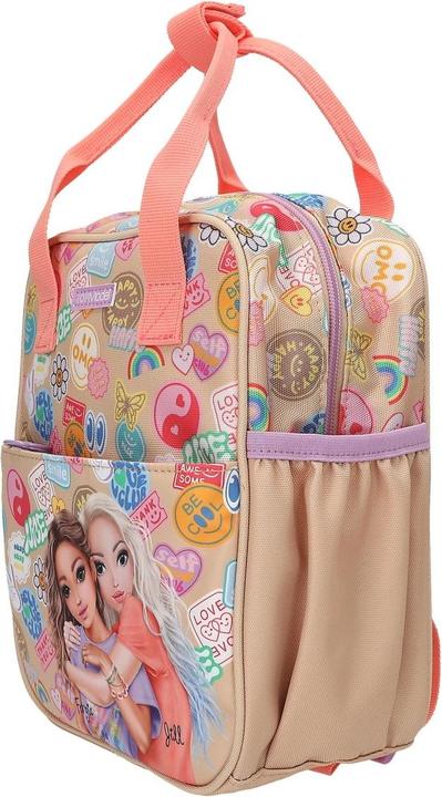 Image du produit Top Model Topmodel - TOPModel Backpack GIRL POWER - Beige and Coral - Small (413291)