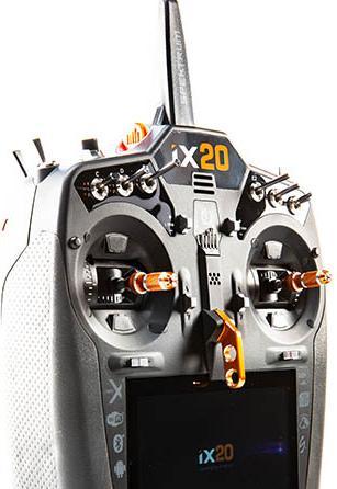 Actual product image Spektrum iX20 20 channel solo transmitter