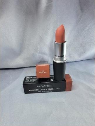 Actual product image MAC Cosmetics Powder Kiss Lipstick (Turn to the Left)