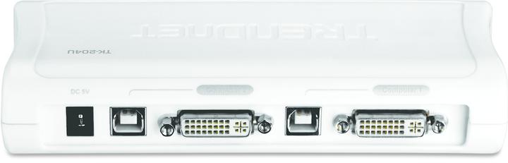 Actual product image Trendnet TK-204UK KVM Switch 2-Port DVI USB