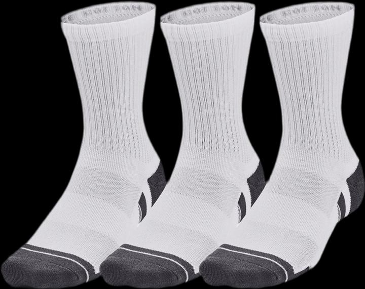 Christina Aguilera Under Armour Performance Cotton Mid-Crew Socks White (3x)