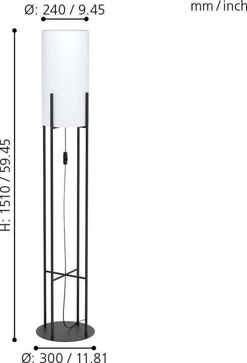 Produktbild EGLO Glastonbury 1 (E27)