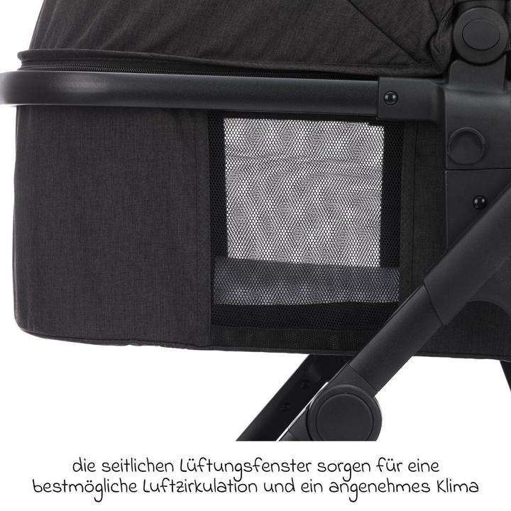 Actual product image Fillikid Kinderwagen 3 in 1 3-1 Kombi-Kinderwagen-Set Fill Jaguar mit