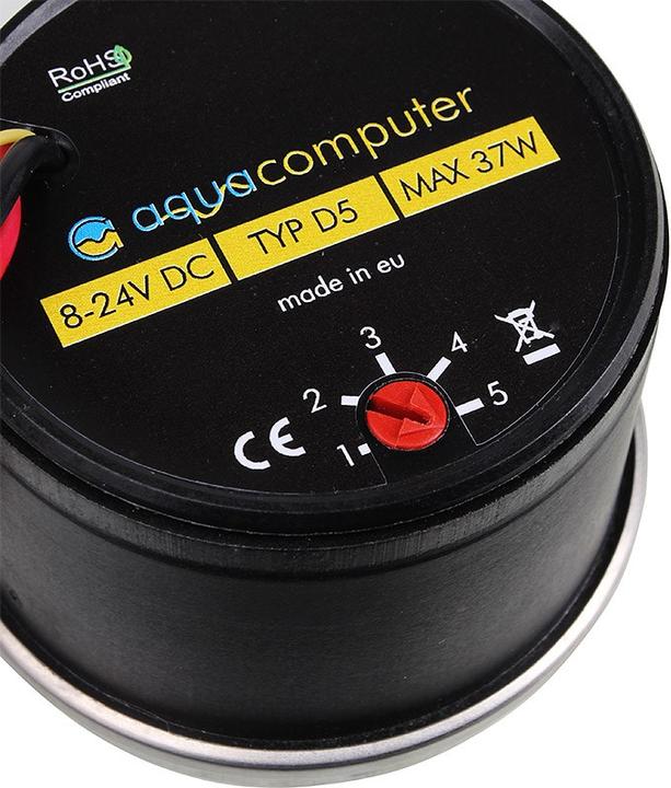 Actual product image Aqua Computer -Pump mechanism with tacho signal