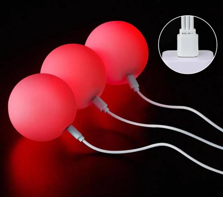 Produktbild Spin Balls Jonglier-Ball Set à 3 Stück mit LED
