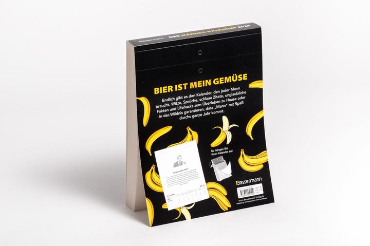 Actual product image The men's calendar 2026 (Hardcover, German)