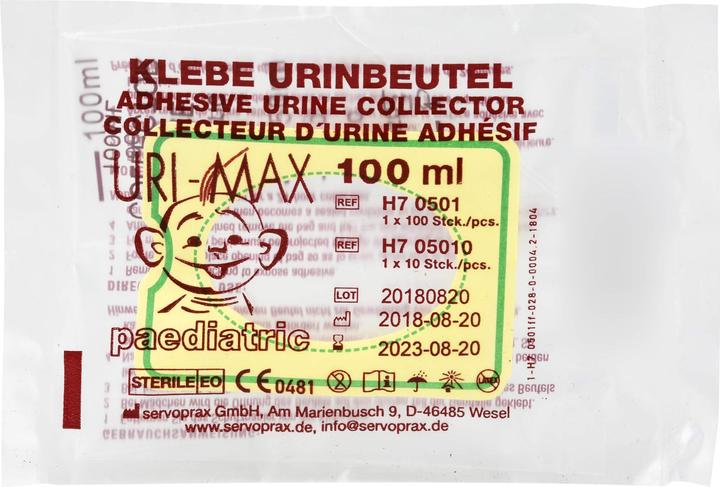 Produktbild 1001 Artikel Medical KLEBE URINBEUTEL f. Kinder steril, 1 St BEU (1 x)