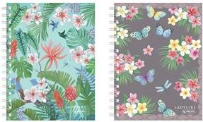 Immagine prodotto Herlitz Quaderno Ladylike Jungle A5, 100 fogli (A5, Quadretti)