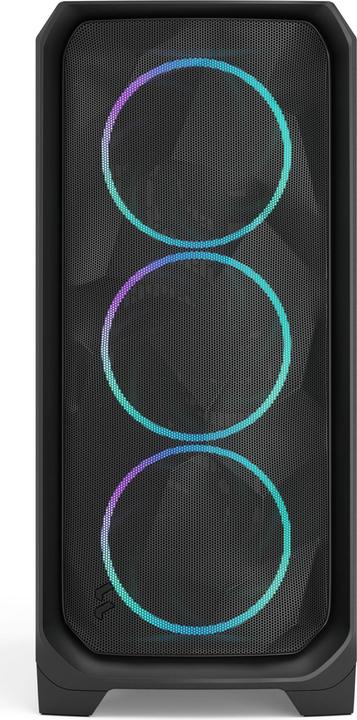 Actual product image Fractal Case Meshify 3 Black RGB TG Light Tint (ATX, Mini-ITX, E-ATX, mATX)
