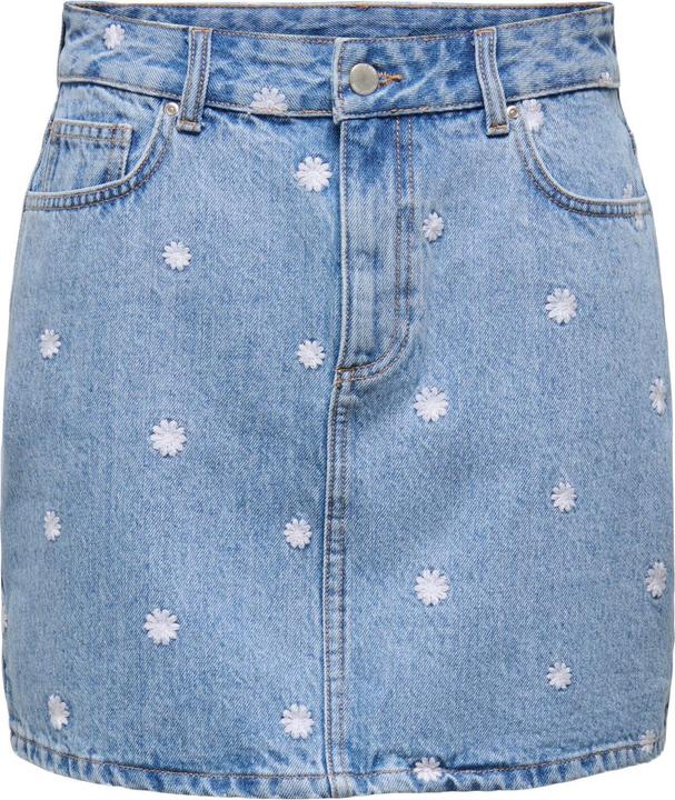 Only Onlstella Daisy Short Skirt Dnm Azg (M)