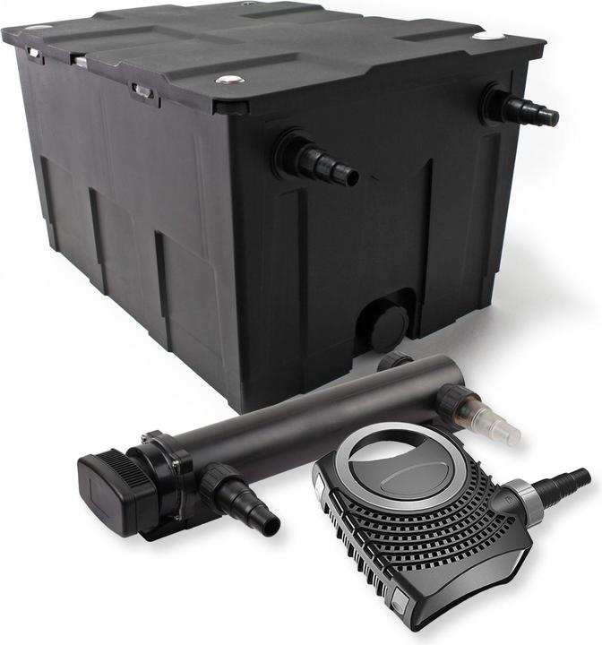 SunSun 1-chamber Filter Set 60000l 36W UVC 3-series Clarifier NEO10000 80W Pump
