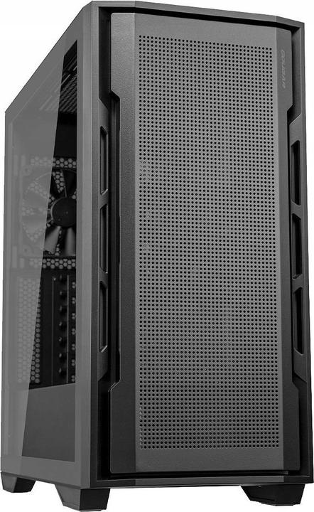 Immagine prodotto Cougar Uniface Black| Case PC | Mid Tower / Pannello frontale in rete / 2 ventole ARGB / Pannello sinistro (ATX, Mini-ITX, SSI CEB, mATX)