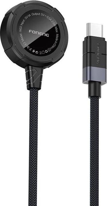 Produktbild Foneng W02 wireless charger for Apple Watch 2.5W, 1m (black) (2.50 W)