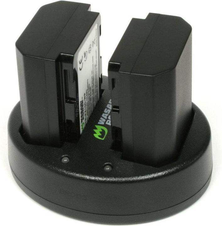 Wasabi Power 2 NPW126 batteries and dual charger (Camera battery charger)