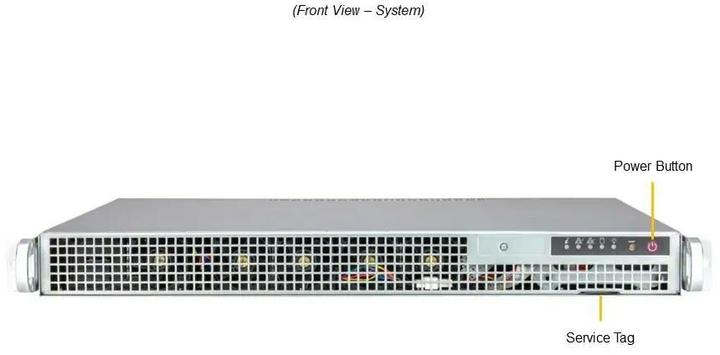 Produktbild Supermicro Barebone SuperServer SYS-111AD-WRN2, Prozessorfamilie