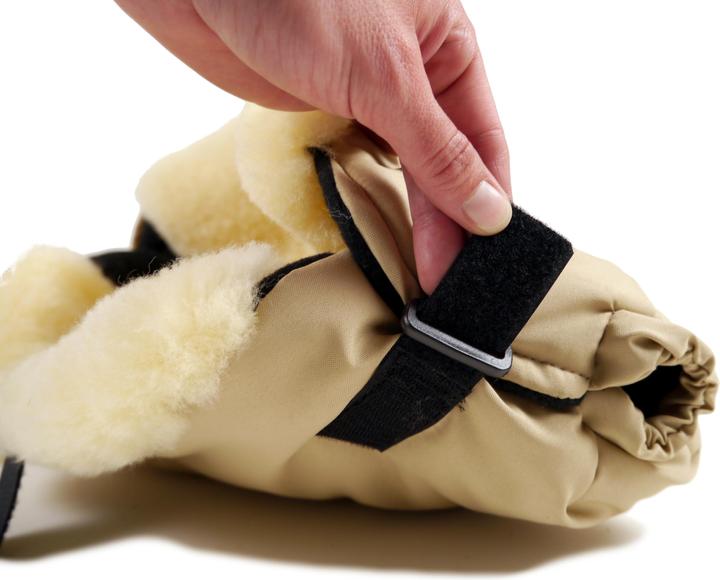 Produktbild Kaiser Handwärmer Lammfell BIG DOUBLE Sand/Melange