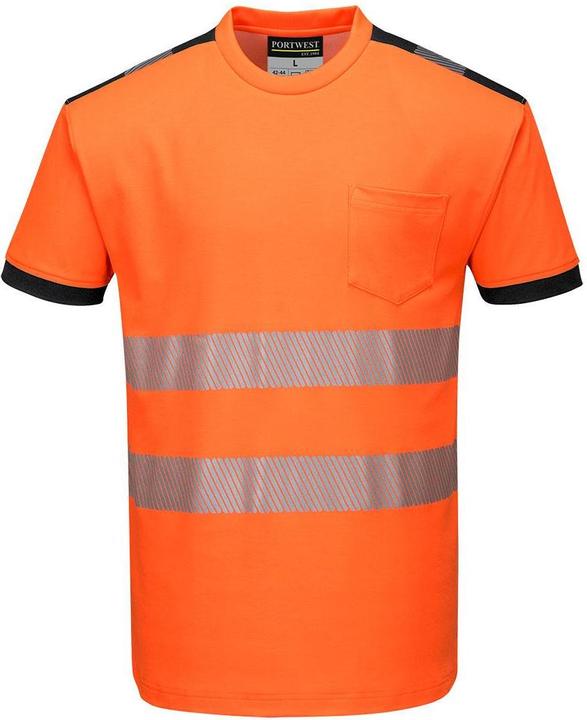 Portwest Mens Hi-Vis Safety T-Shirt (XXL)