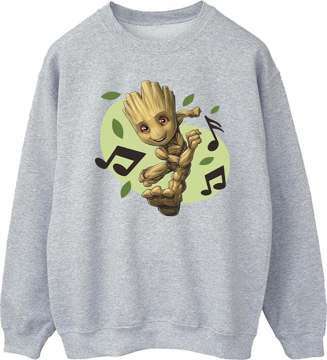 Produktbild Guardians Of The Galaxy Groot Musical Notes Sweatshirt (4XL)