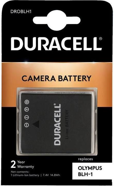 Duracell Batterie de remplacement Olympus BLH-1 (Batterie de l'appareil photo)