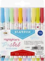 Produktbild Starpak Textmarker 10 Col Pastell Etui