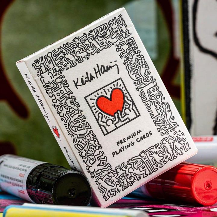 Actual product image Theory11 Keith Haring playing cards