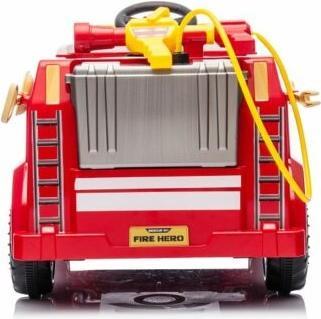 Productafbeelding Es-toys Kinderfahrzeug – Elektro Auto „Feuerwehr“ – 12V7AH Akku, 4 Motoren - Fernsteuerung, MP3 + Si (12 V)