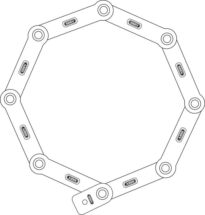 Produktbild Abus Ugrip Bordo 6000 (120 cm)